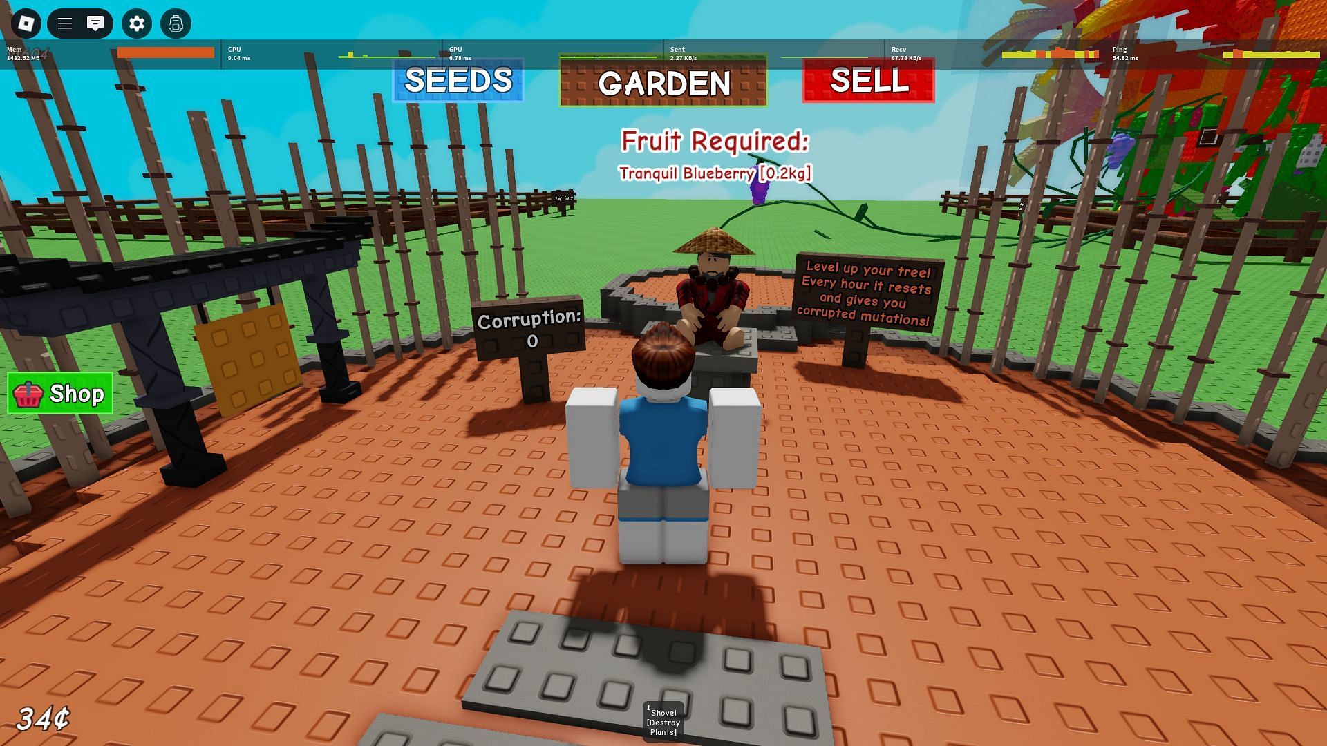 Corrupt Chaneller NPC (Image via Sportskeeda Gaming || Roblox)